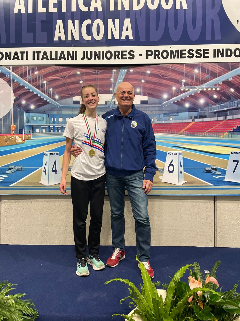 CAMPIONATI ITALIANI INDOOR U20 E U23: TRE TITOLI E 1 BRONZO !!!